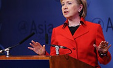 Hillary Clinton lên đường tới châu Á